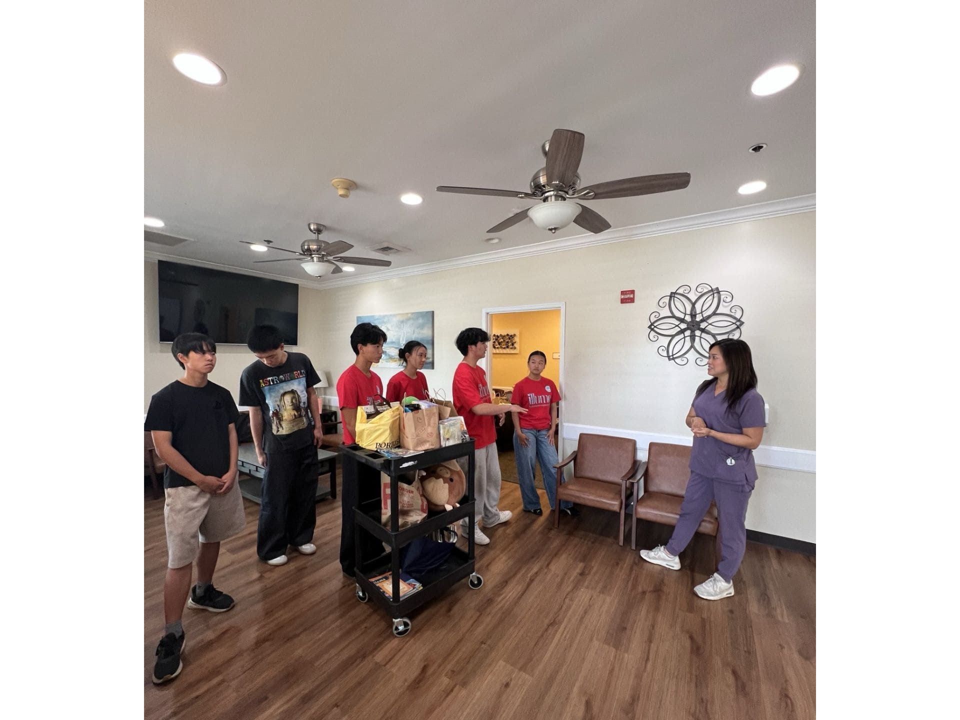 May 2026 Lucy coordinates ILLUME's Healthbridge drive