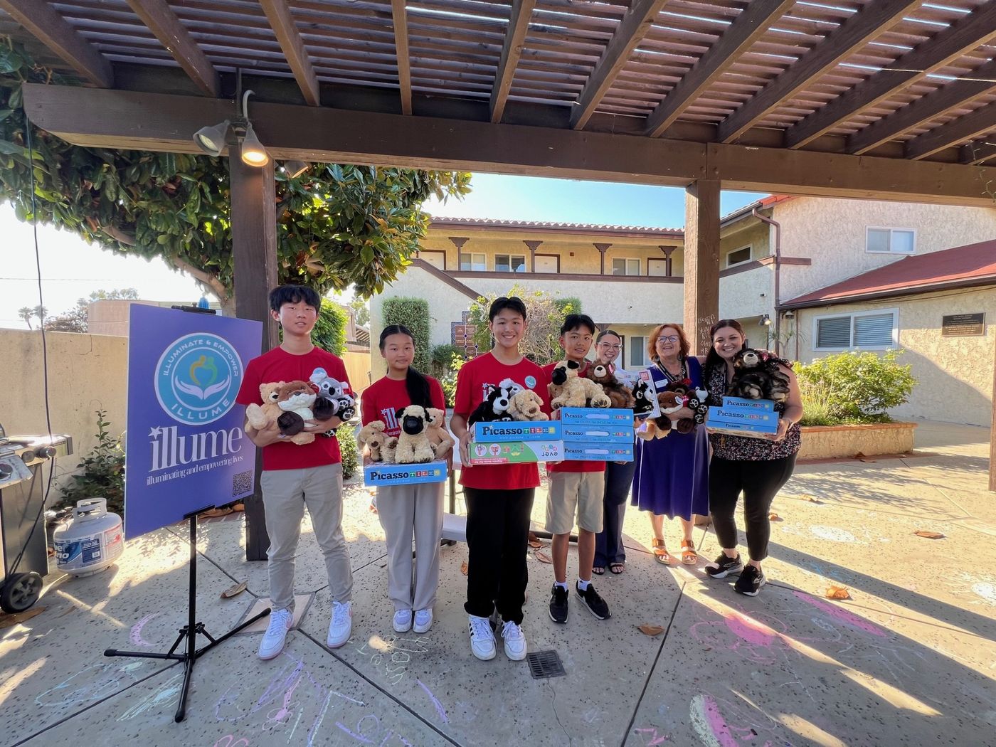 ILLUME's plushies and educational toys donation 9/10/2024