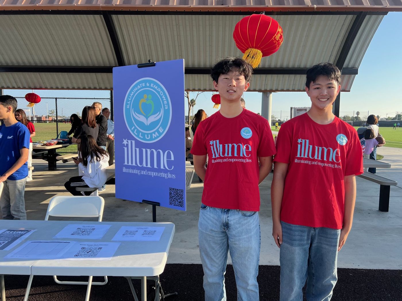 ILLUME's booth and stand at Recruitment Event 9/21/24