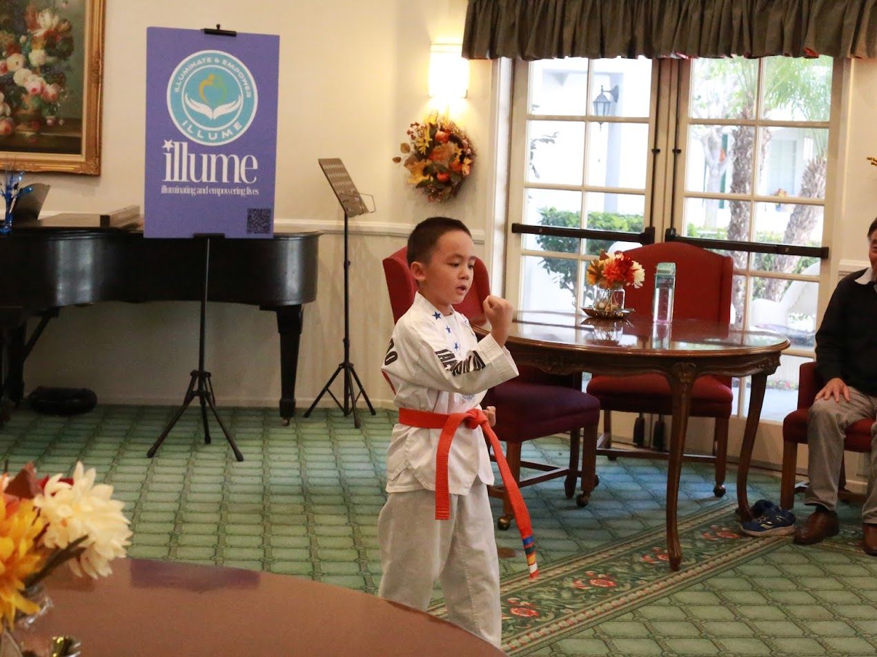 Taekwondo performance by Ryan 10/19/24